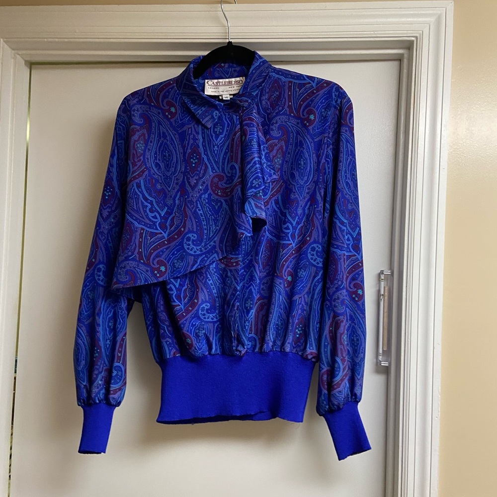 Vintage Castleberry Blouse